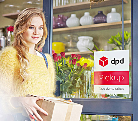 Perkate internete? Atsiimkite prekes Pickup siuntų taške!
