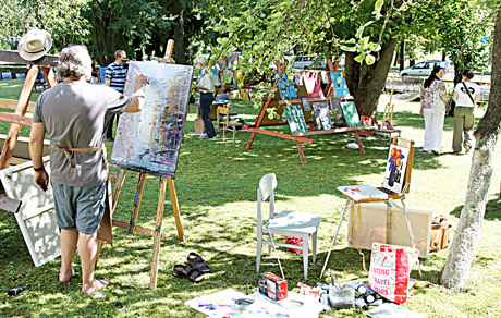 Šiau­liuo­se – „Mon­mart­ro res­pub­li­koje\"