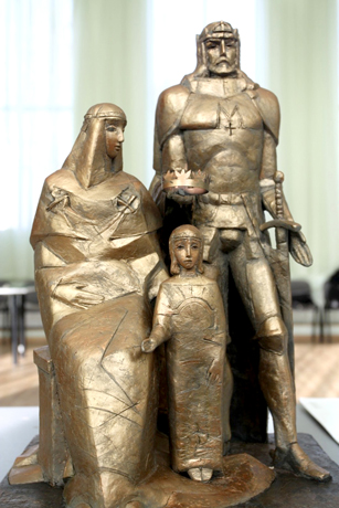 Latvijoje atidengiamas paminklas karaliui Mindaugui