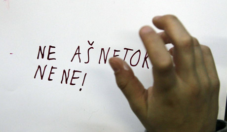 Vaikai pabėgėliai bėga nuo taisyklių