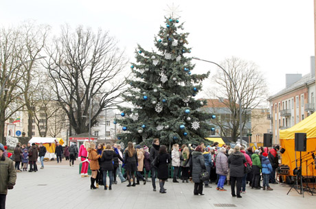 Šiauliuose prasidėjo kalėdinis šurmulys