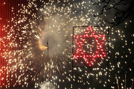 Šiauliuose įžiebta žydų Menora