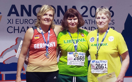 Tapo Europos veteranų čempione Tapo Europos veteranų čempione