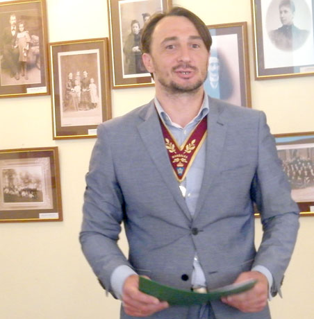 Į dvarą susirinko krašto bajorai