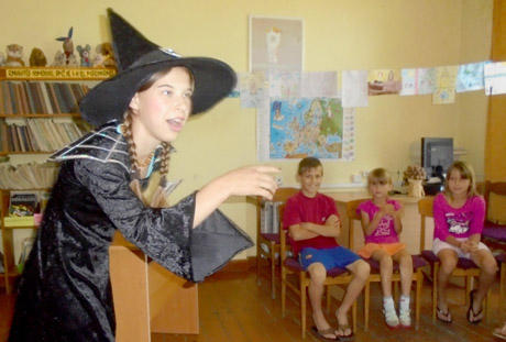 Knygos herojė svečiavosi pas vaikus Knygos herojė svečiavosi pas vaikus