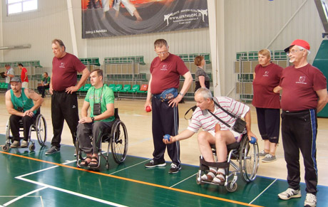 Neįgalieji tryško sportiniu azartu Neįgalieji tryško sportiniu azartu