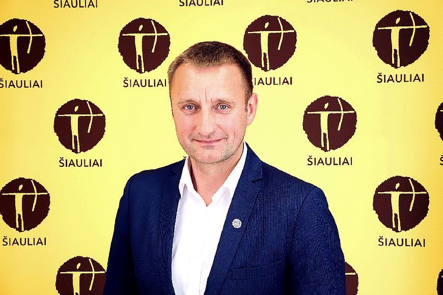 Šiaulių meras A. Visockas Šiaulių meras A. Visockas