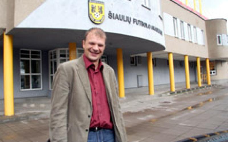 Futbolo akademija svajoja apie maniežą Šiaulių kraštas