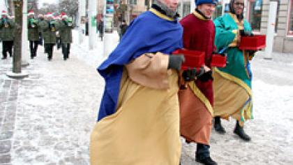 Švenčių maratoną užbaigėTrys karaliai