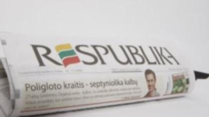 Dėl pinigų plovimo per „Respublikos“ leidinių“ grupę