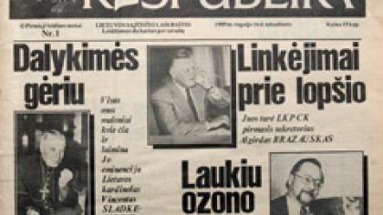 „Respublika“ politikų akimis: laisvos minties, dygus, valdžiai neparankus laikraštis