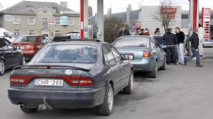 Protestas benzino lašais