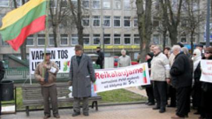 Protestuota prieš mokesčius ir kainas