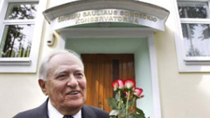 Maestro per iškilmes jautėsi tarsi mokinys