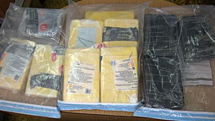 Pre­ky­bos san­dė­liuo­se rasta ki­log­ra­mai ko­kai­no