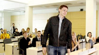 Pasveikinti moksleivių olimpiadų laureatai