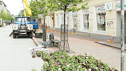 Miestas puo­šia­si žai­dy­nėms