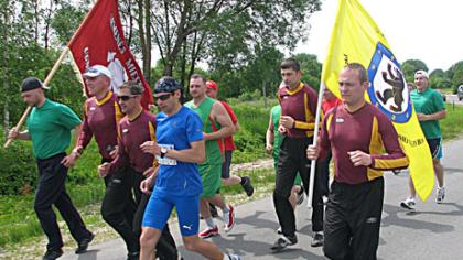 Bėgiko aplink Lietuvą pusiaukelė – Akmenėje
