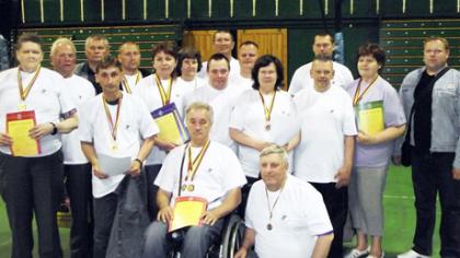 Rajono neįgalieji iškovojo 11 medalių