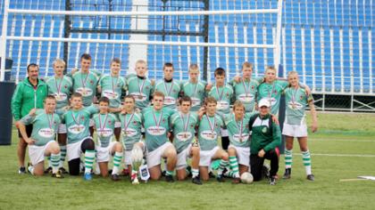 Jaunieji regbininkai laimėjo turnyrą Kaliningrade