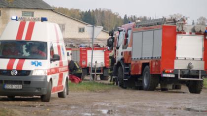 Pratybose likviduota „avarija“ pieno perdirbimo ceche