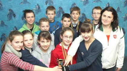 Jaunieji plaukikai – treti žiemos pirmenybėse