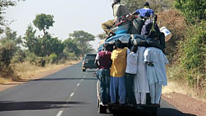 Po Afrikos bekeles