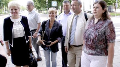 Ukrainiečiai domisi profesinio rengimo patirtimi