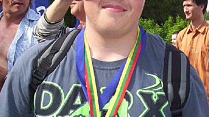 Pakruojietis pelnė medalį