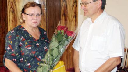 Pasveikinta buvusi Šiaulių miesto merė