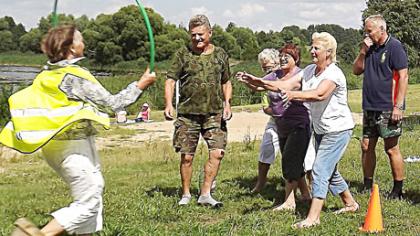 Sporto šventėje susitiko trijų rajonų neįgalieji