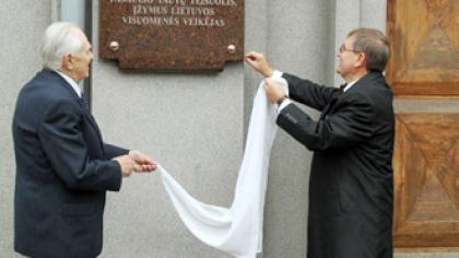 Pagerbtas Šiaulių burmistras
