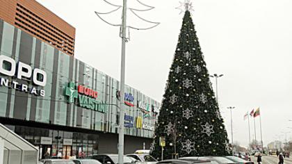 Prekybos centrai pradeda kalėdinį sezoną