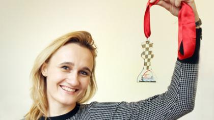 Viktorija Čmilytė įvertinta aukso medaliu