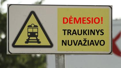 Prem­je­ras nepadėjo: traukiniui mos Pa­ne­vė­žys