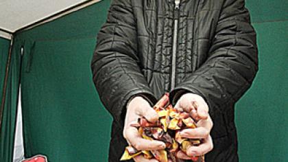 Saldaturgyje – tik vienas saldainių prekeivis