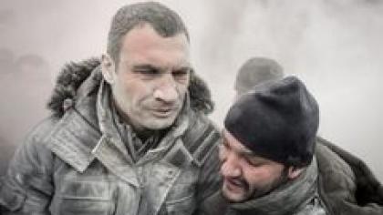 Per protestą Kijeve nukentėjo ir V. Klyčko