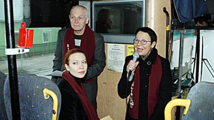 Autobuso keleiviams – puokštė eilėraščių
