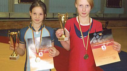 Lietuvos dziudo čempionės – gruzdiškės