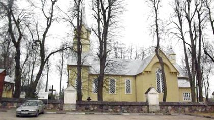 Kleboną bažnyčios apstulbino radiniais