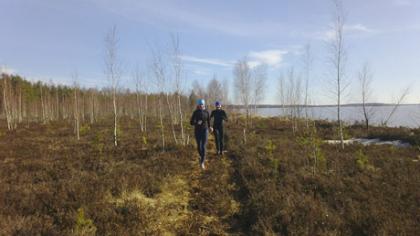 Aplinkui Rėkyvą – bėgte ar su dviračiu