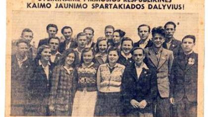 Praeitį primena sena nuotrauka