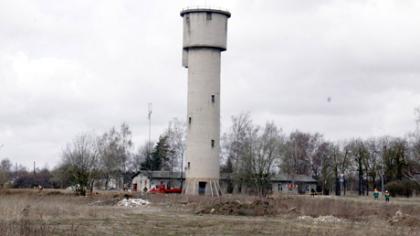 Vandens bokštas susprogdintas akimirksniu