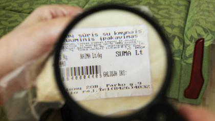 Į parduotuvę – su didinamuoju stiklu