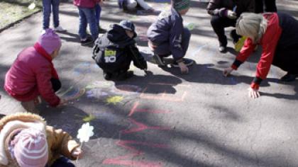 Rekordinis piešinys nupieštas mamai