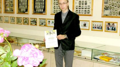 Gimnazistui paskirta Stanislovo Riaubos vardo premija