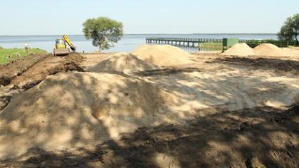 Rėkyva sulauks smėlio paplūdimio