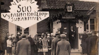 Vėgeriai šventė ir tarpukariu