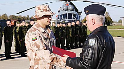 Apdovanoti misiją Afganistane baigę kariai