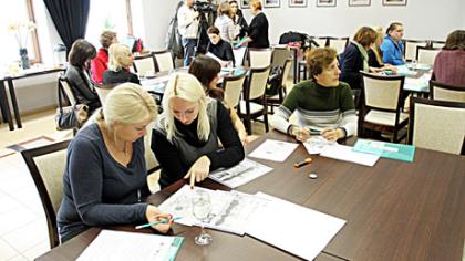 Apsodins plotą prie Talkšos ežero